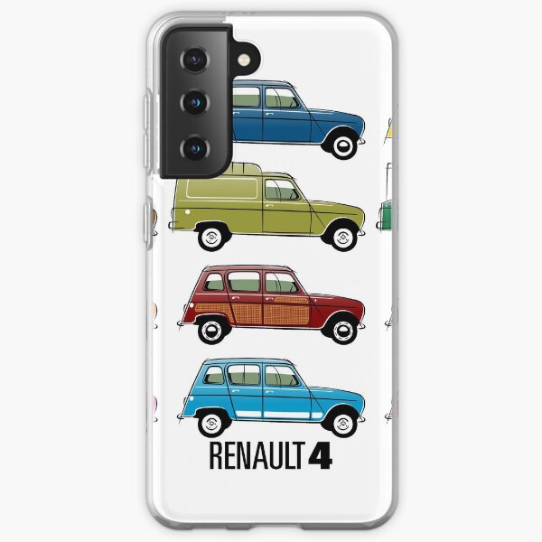 Renault 4 Coque souple Samsung Galaxy