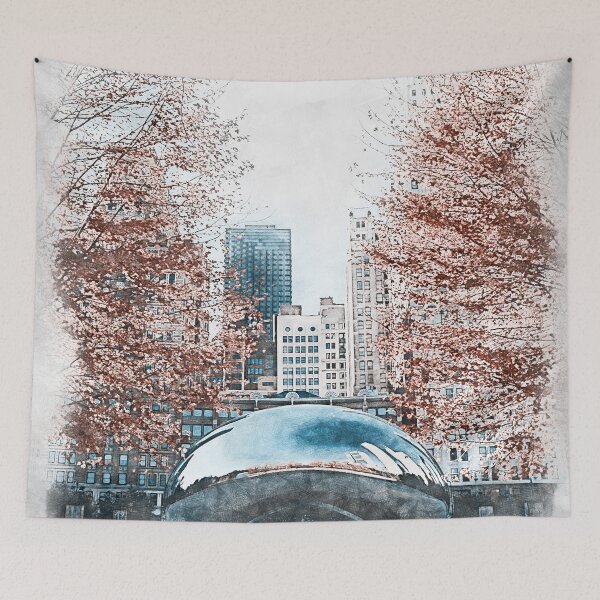 Item preview, Chicago Panorama designed and sold by AM FineArtPrints.