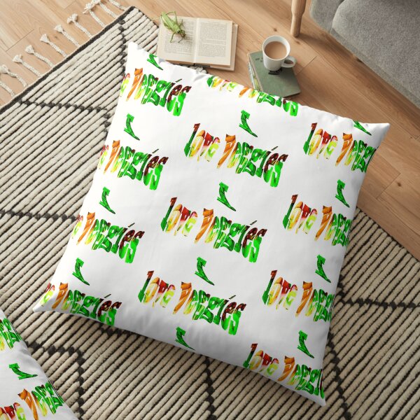 Love Veggies 2 Floor Pillow