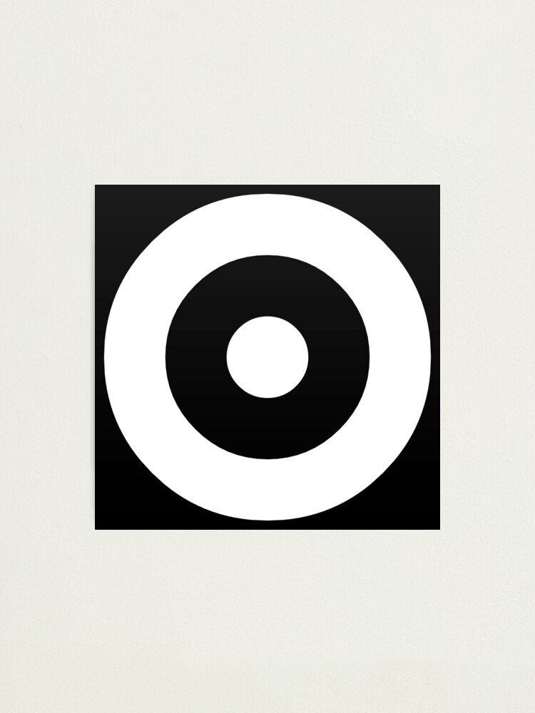 Impression Photo Cible Noir Et Blanc Par Elive Redbubble Impression Photo Cible Noir Et Blanc Par Elive Redbubble