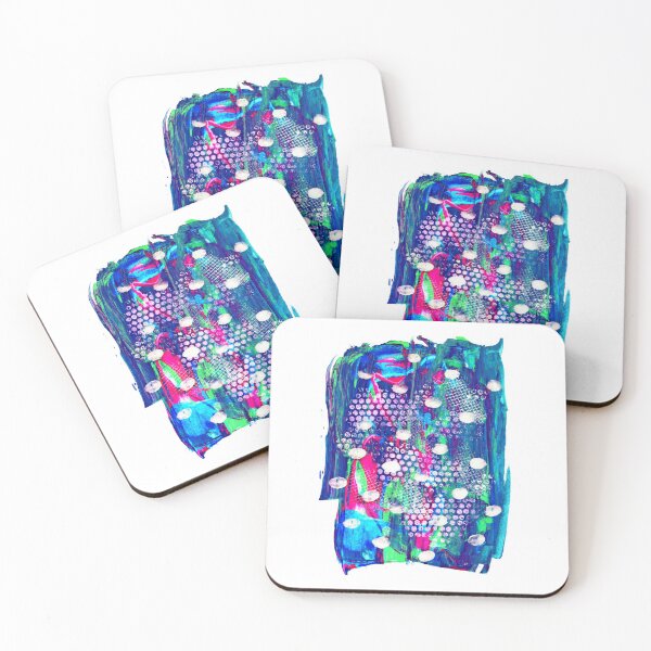 Item preview, Abstract blue background designed and sold by Julia Faranchuk.