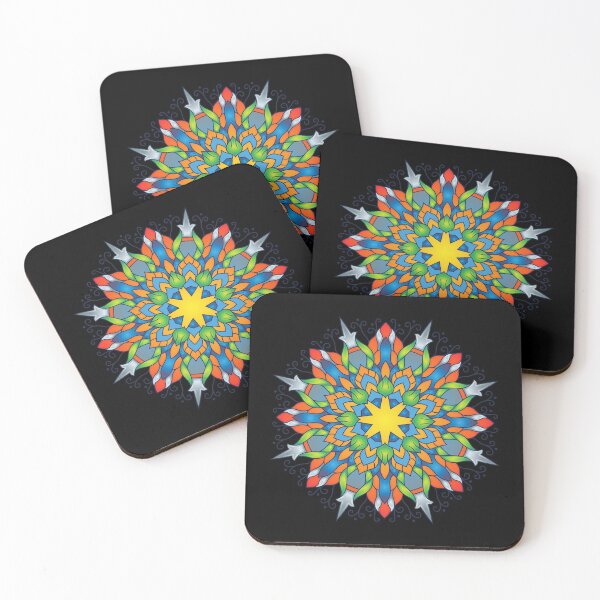 Item preview, Mandala star ornate designed and sold by wolfgangrainer.