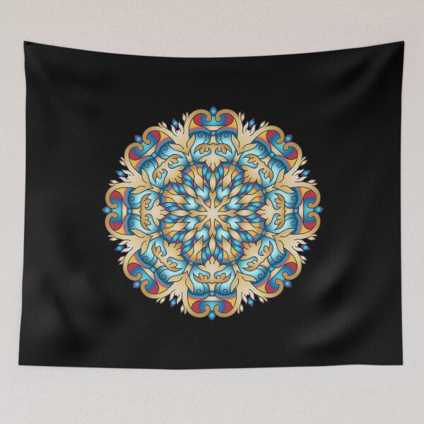 Item preview, Mandala king symbol designed and sold by wolfgangrainer.
