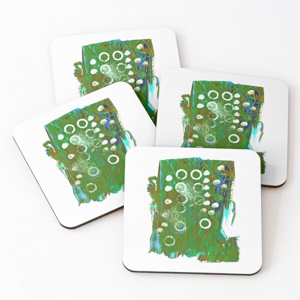 Item preview, Abstract green background designed and sold by Julia Faranchuk.