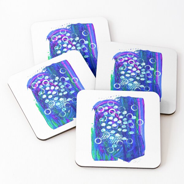 Item preview, Abstract blue background designed and sold by Julia Faranchuk.