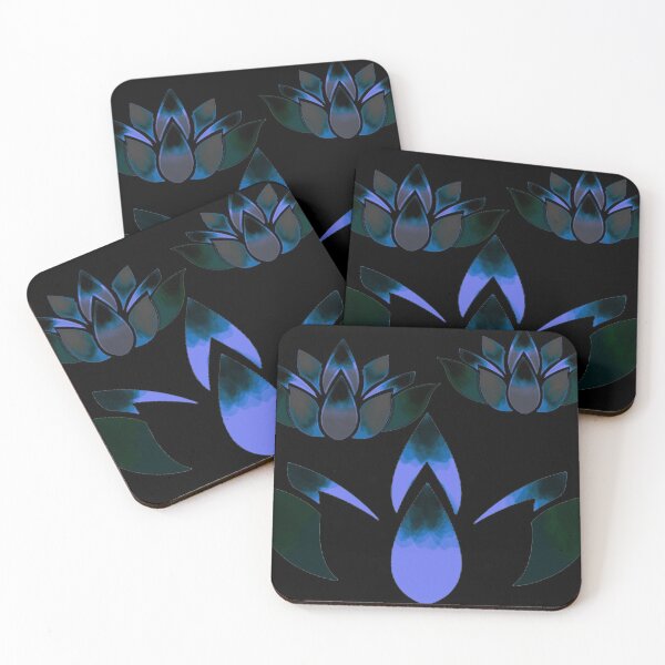 Item preview, Midnight Lotus Fields Graphic Fade designed and sold by Huecoyotl.
