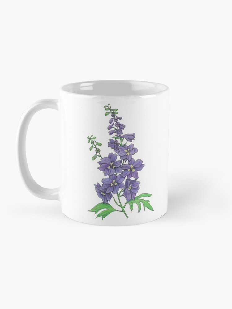 Alternate view of Delphinium elatum Mug