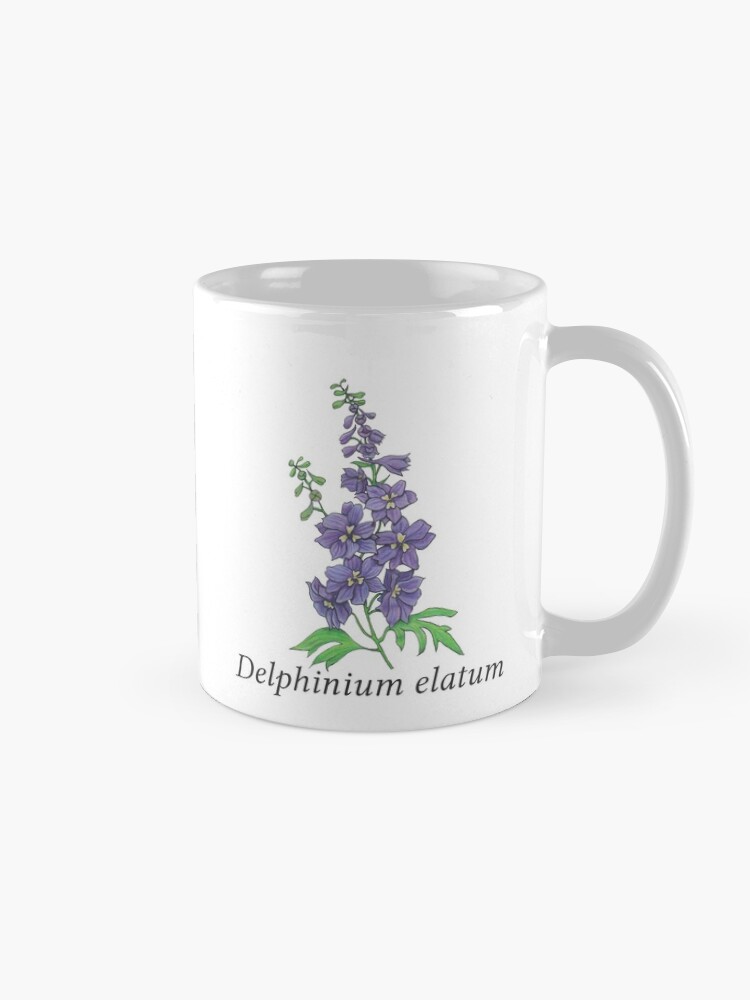 Alternate view of Delphinium elatum Mug