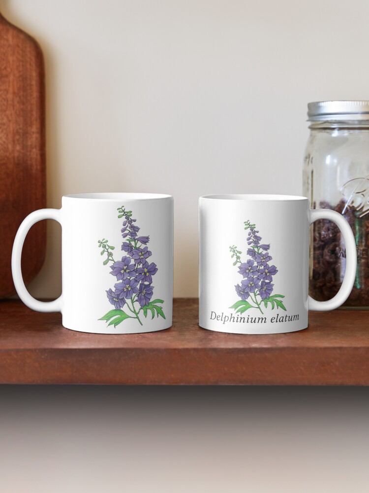 Alternate view of Delphinium elatum Mug