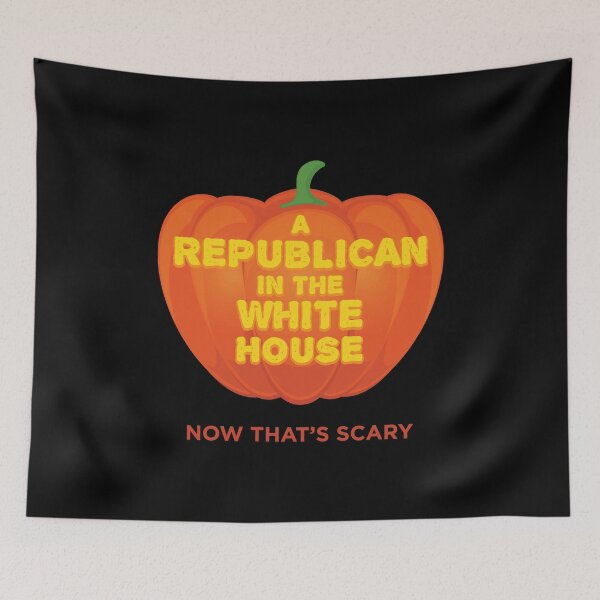 Item preview, Republicans In The White House Now That's Scary Democrat graphic designed and sold by jakehughes2015.