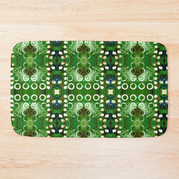 Item preview, Abstract green background. Symmetric seamless pattern designed and sold by Julia Faranchuk.