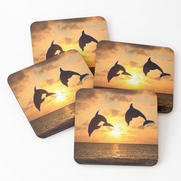 Artikelvorschau, Delphin-Sonnenuntergang auf Aufklebern, Kleid, Zusätzen, Hemden, Wohnkultur. https://lduke47.redbubble.com entworfen und verkauft von lduke47.