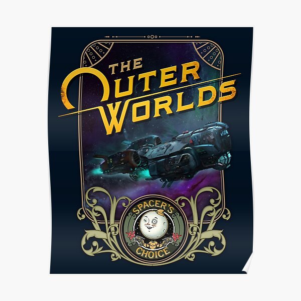 Nouveau Space Poster