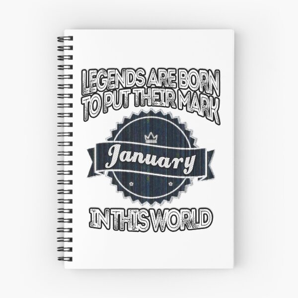 Item preview, legends are born in january designed and sold by INNOVATIVETOUCH.