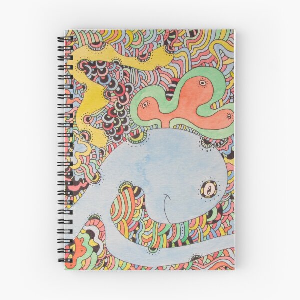 Item preview, Psychedelic Doodle Squid designed and sold by Tricia Michael.