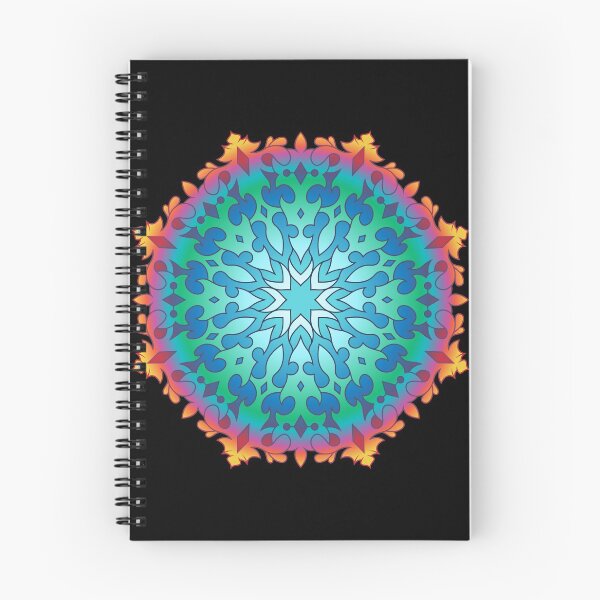 Item preview, Mandala blue sun designed and sold by wolfgangrainer.