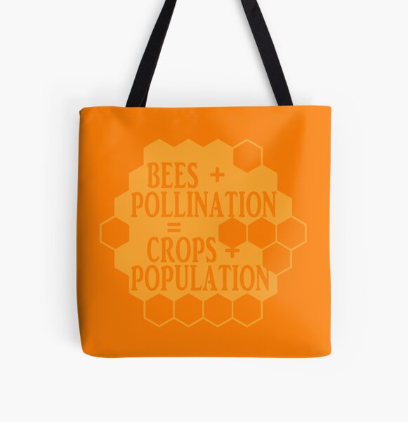 No Bees, No Honey! All Over Print Tote Bag