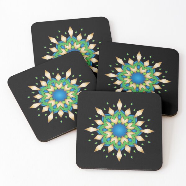 Item preview, Mandala star gold designed and sold by wolfgangrainer.