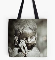 Crying Angel Tote Bag
