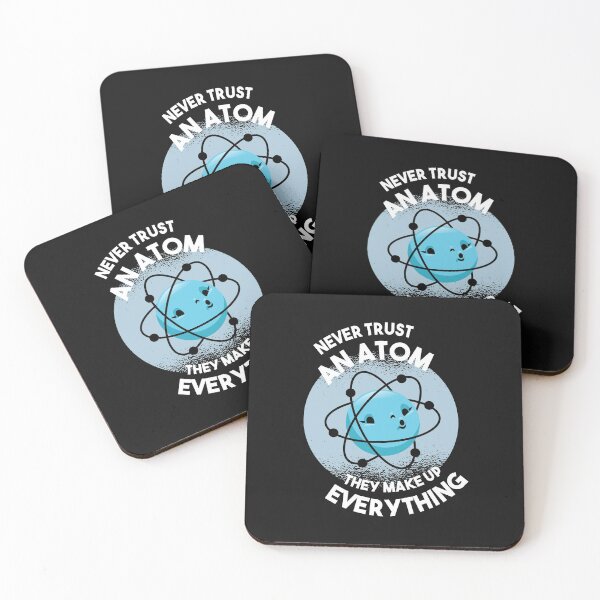 Item preview, Atom, science, quote designed and sold by DerSenat.
