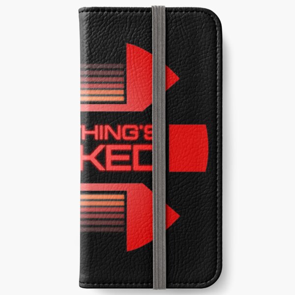 Everything's fucked iPhone Flip-Case