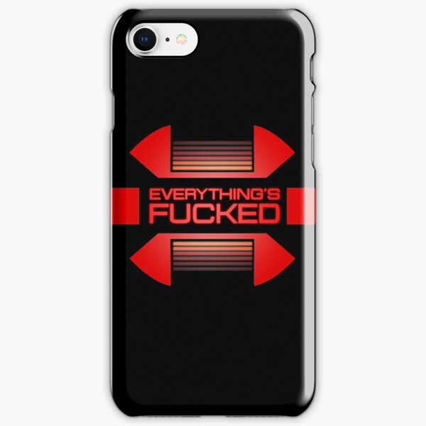 Everything's fucked iPhone Leichte Hülle