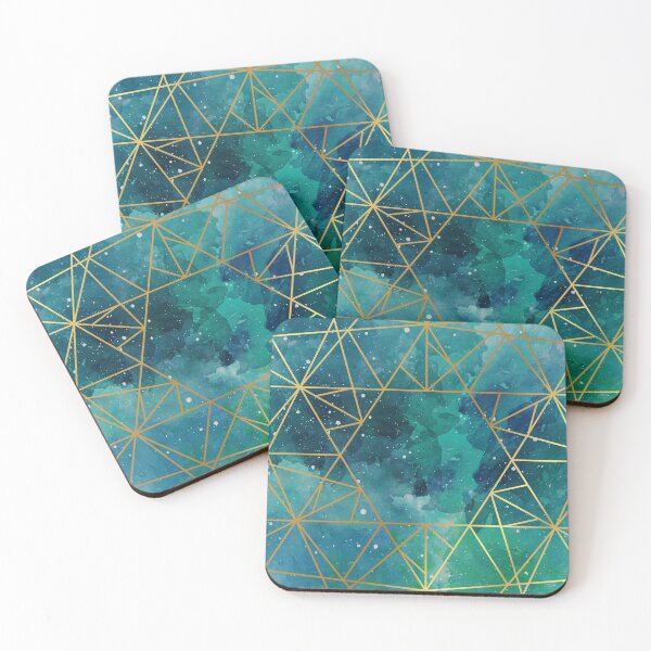 Item preview, Space watercolor designed and sold by wolfncat.