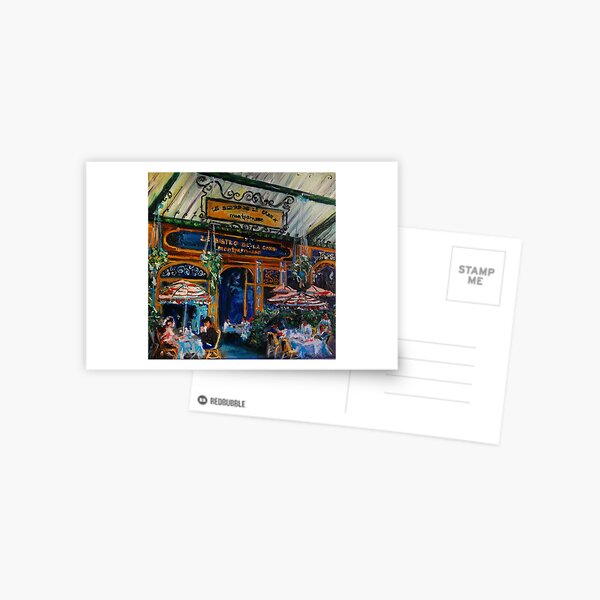 Le Bistro de la Gare, Montparnasse, Paris, France Postcard