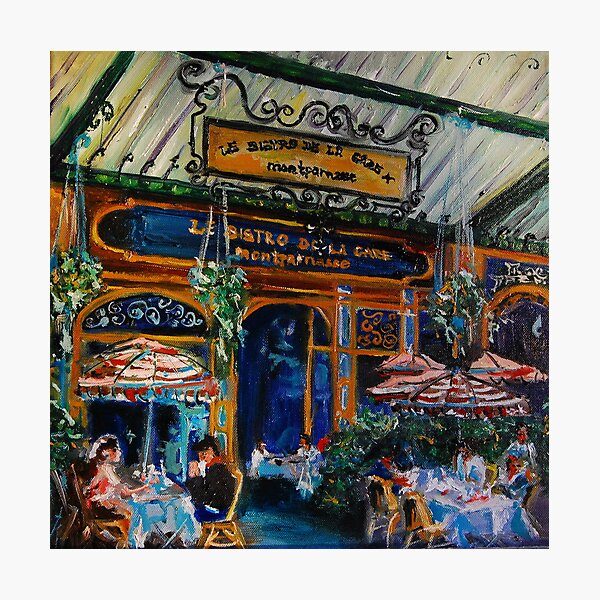 Item preview, Le Bistro de la Gare, Montparnasse, Paris, France designed and sold by andrassyp.