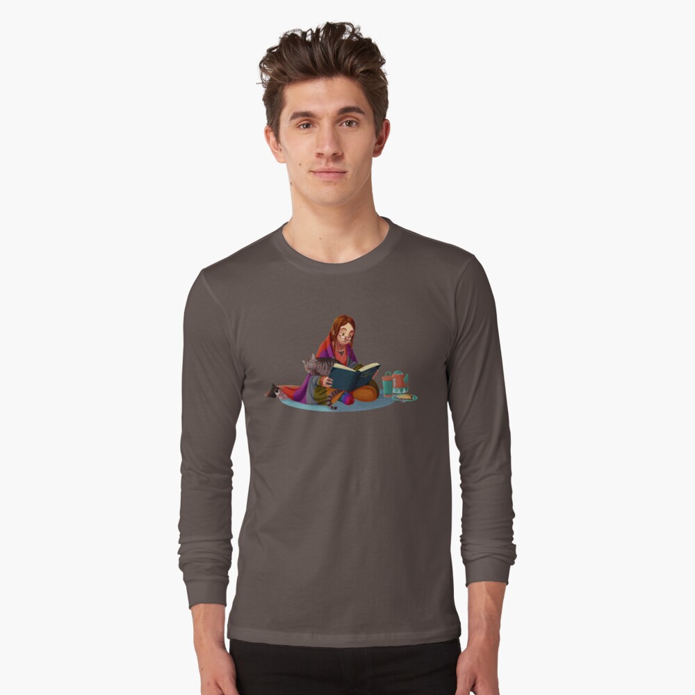 Aperçu de l'œuvre T-shirt manches longues créée et vendue par kineko.
