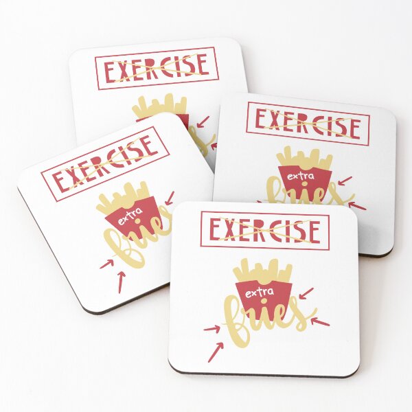 Item preview, Exercise? More like Extra Fries! designed and sold by Phorase.