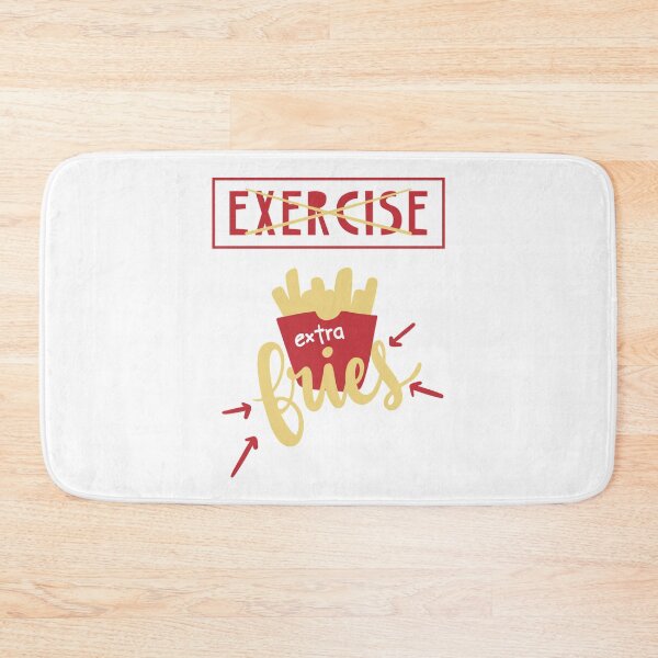 Item preview, Exercise? More like Extra Fries! designed and sold by Phorase.