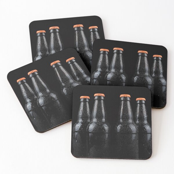 Item preview, Bottles of beer with water droplets designed and sold by Ben Gingell.