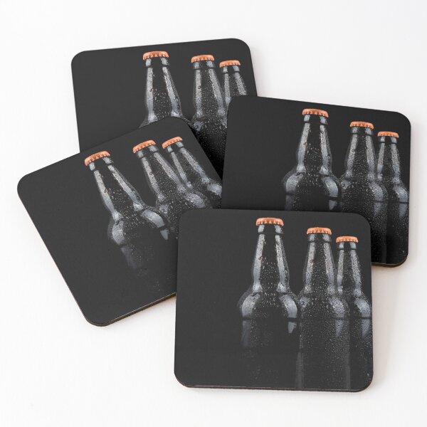 Item preview, Bottles of beer with water droplets designed and sold by Ben Gingell.