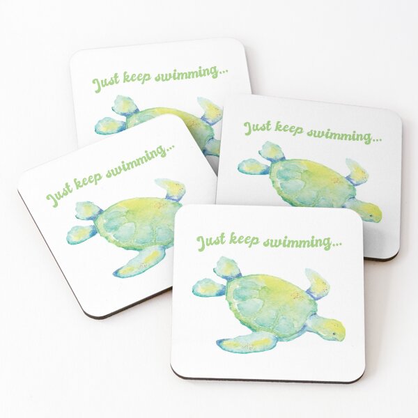 Item preview, Just Keep Swimming designed and sold by saltyteesandco.