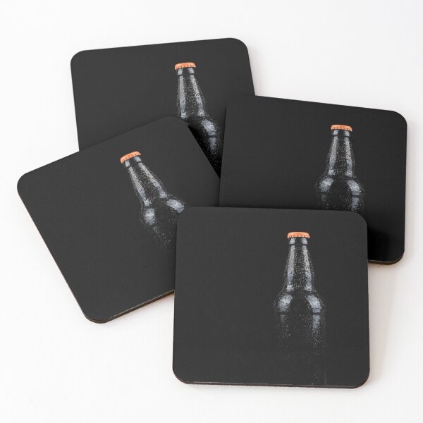 Item preview, Bottle of beer with water droplets designed and sold by Ben Gingell.