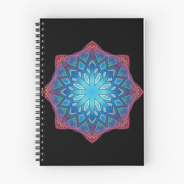 Item preview, Mandala blue flower designed and sold by wolfgangrainer.