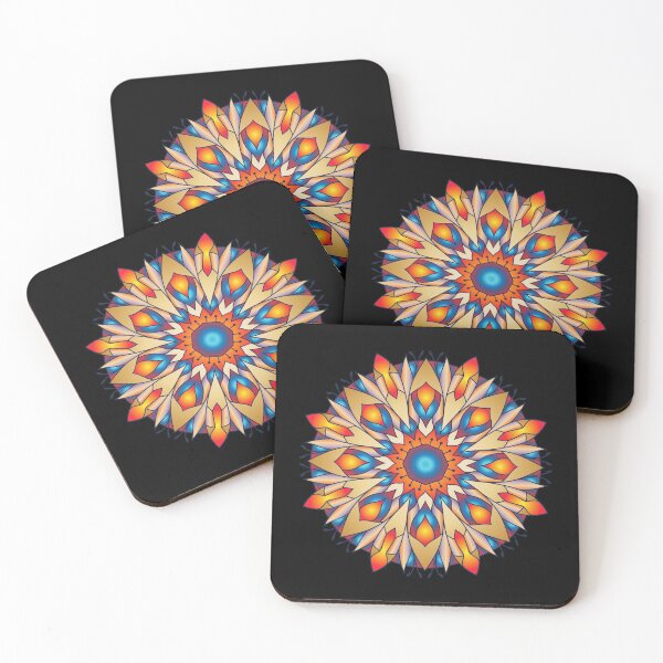 Item preview, Mandala circle flower designed and sold by wolfgangrainer.