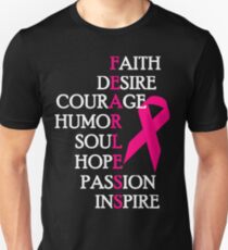 Fearless Breast Cancer Awareness Unisex T-Shirt