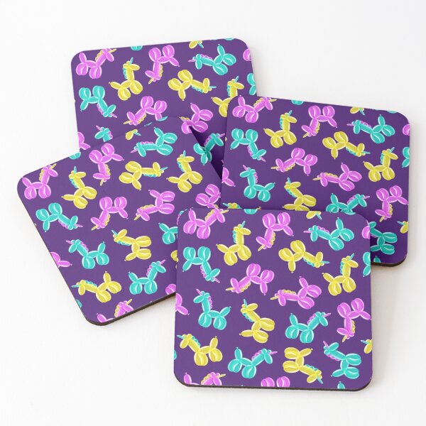 Item preview, Unicorn Balloon Animals - purple designed and sold by littlearrow.