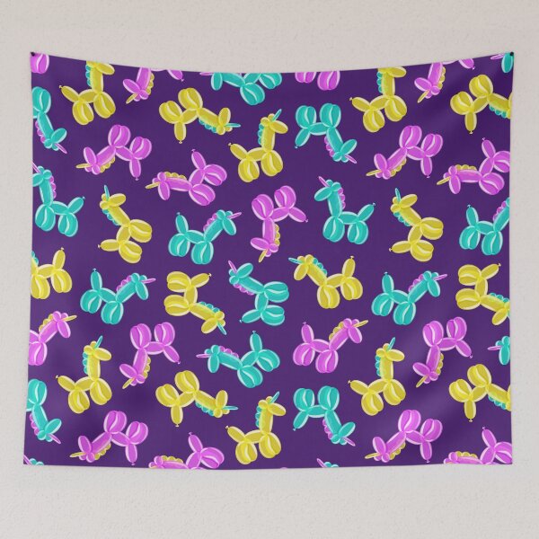 Item preview, Unicorn Balloon Animals - purple designed and sold by littlearrow.