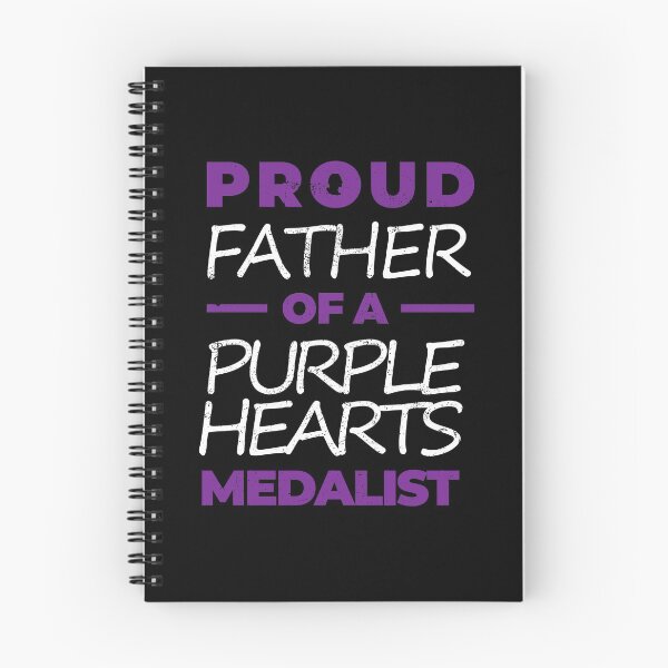 Item preview, Purple Hearts War Hero Proud Father  designed and sold by blive.