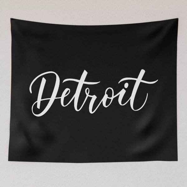 Item preview, Detroit Script Michigan Raised Me designed and sold by ProjectX23.