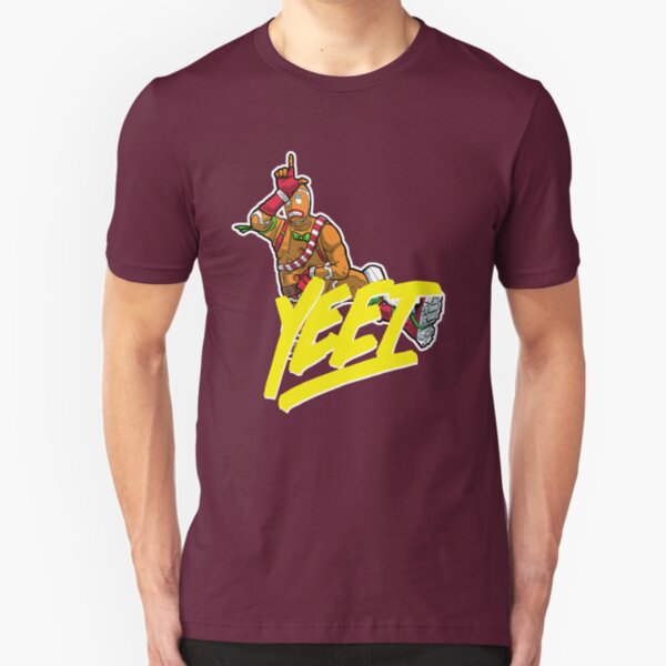 Gingy doing loser dance. Yeet!!! Slim Fit T-Shirt