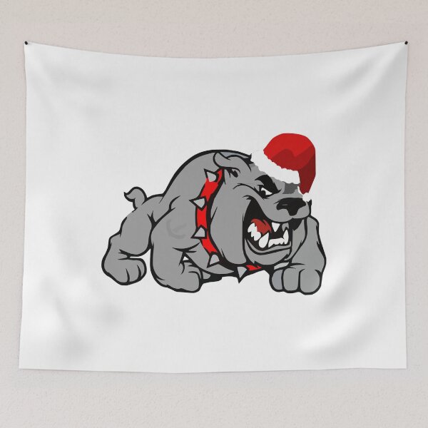 Item preview, christmas bulldog designed and sold by kevinmtshakaza.