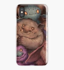 A Snuggle of Gnomes iPhone Case