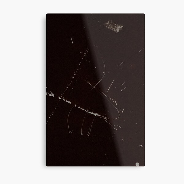 0232 - Brush and Ink - Abstract Tails 011 Metal Print