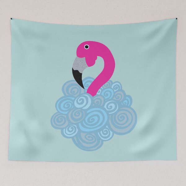Item preview, The Flamingo of the Sky designed and sold by MM92.
