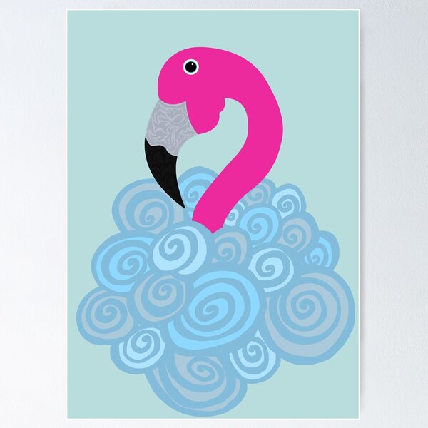 Item preview, The Flamingo of the Sky designed and sold by MM92.