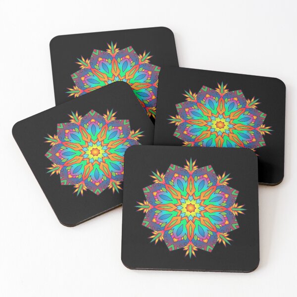Item preview, Mandala pink flower designed and sold by wolfgangrainer.